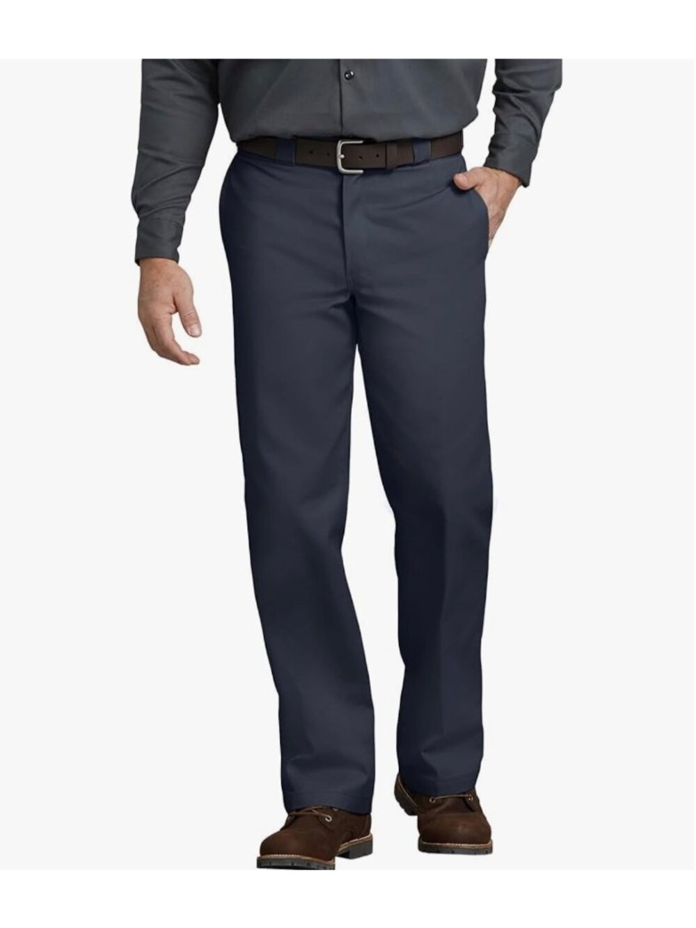 Dickie's Men's Original 874 Work Pants, Dark Navy, 36 x 30